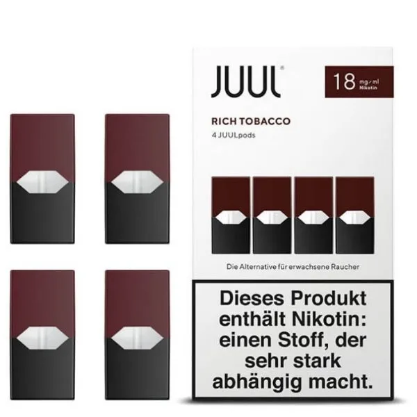 Juul Pod Rich Tobacco Kartus jpg