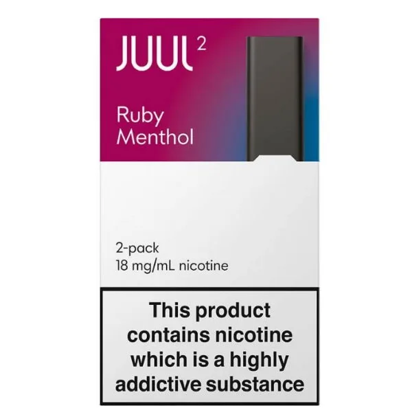 Juul2 Ruby Menthol Pod Kartus jpg